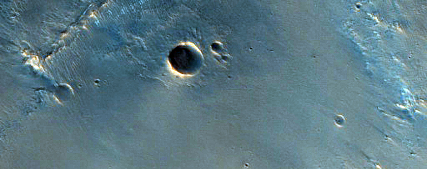 Monitor Slopes on Hill in Robert Sharp Crater