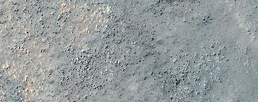Potential Amazonian Delta Deposit within Darwin Crater
