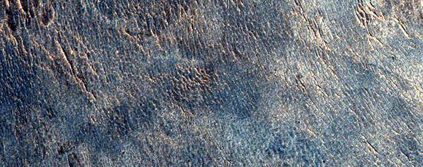 Ridge in Eastern Candor Chasma