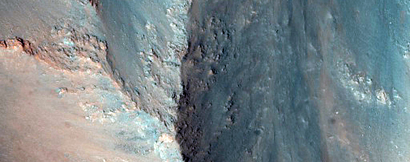Monitor North-Facing Slope in Central Coprates Chasma