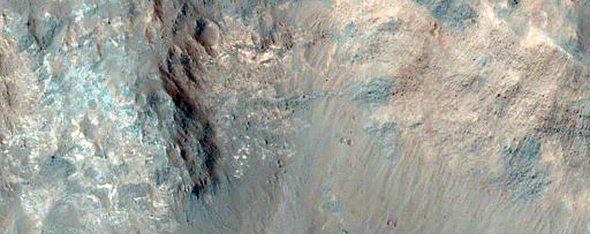 Light-Toned Material in East Coprates Chasma