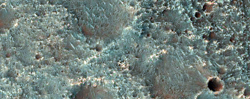 Rocky Deposits in Tyrrhena Terra