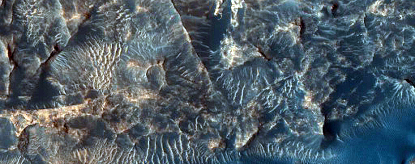 Ophir Chasma Aeolian Sediment Survey