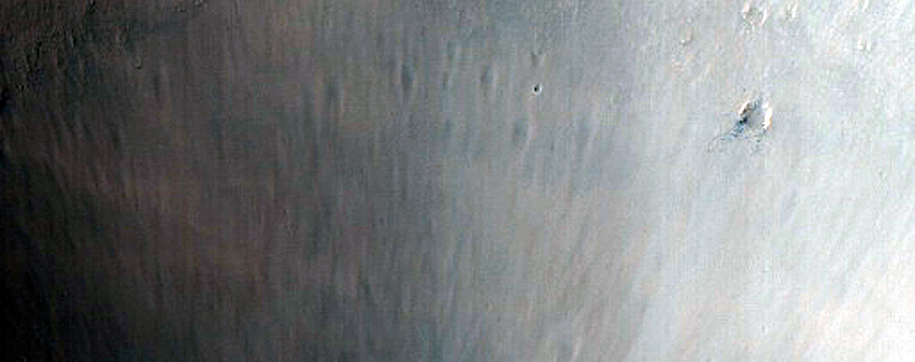Fresh Crater in Parana Valles