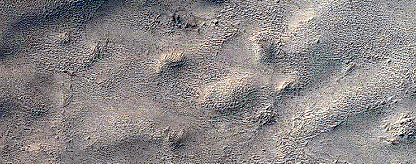 Small South Polar Layered Deposits Crater Seasonal Monitoring