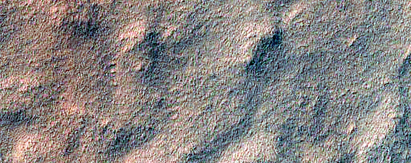 South Polar Residual Cap Site