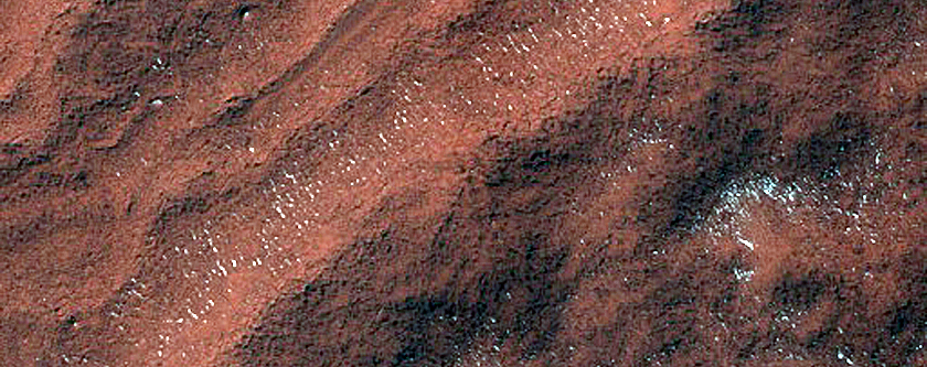 South Polar Residual Cap Margin
