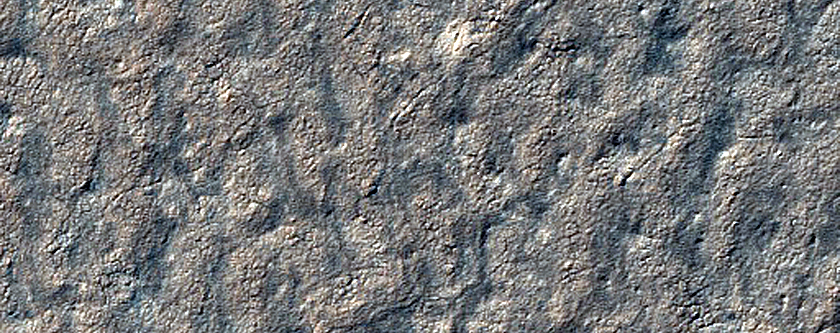 Unusual Circular Feature on South Polar Layered Deposits