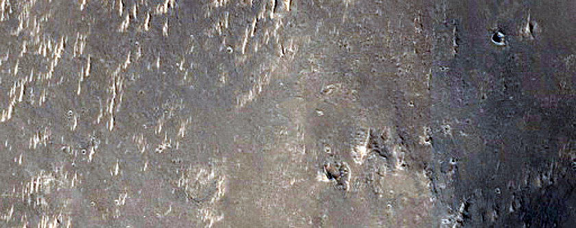 Aeolis Mensae Region
