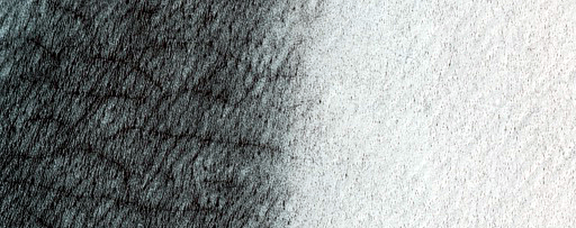 South Polar Residual Cap Margin