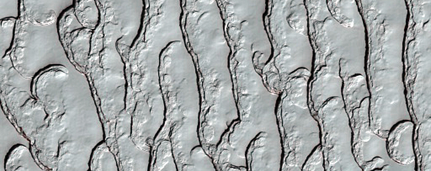 South Polar Residual Cap Site