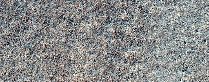 South Polar Residual Cap Site
