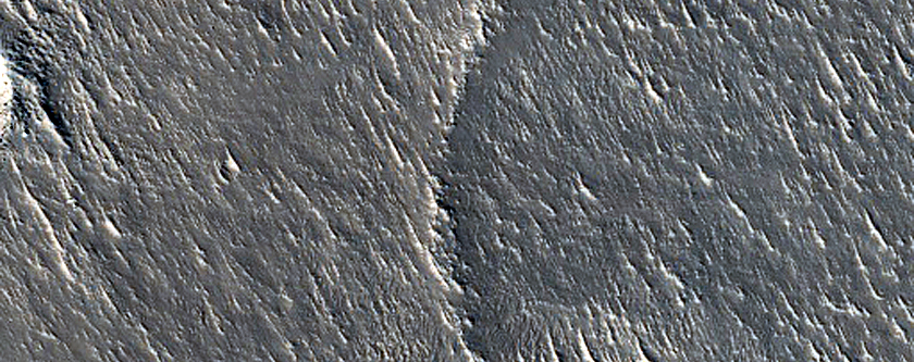 Ridge near Apsus Vallis