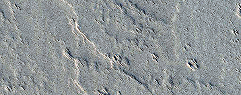 Candidate Recent Impact Site