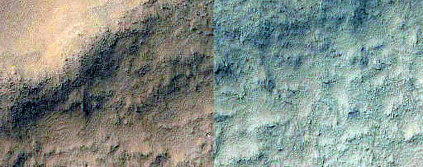 South Polar Residual Cap Site
