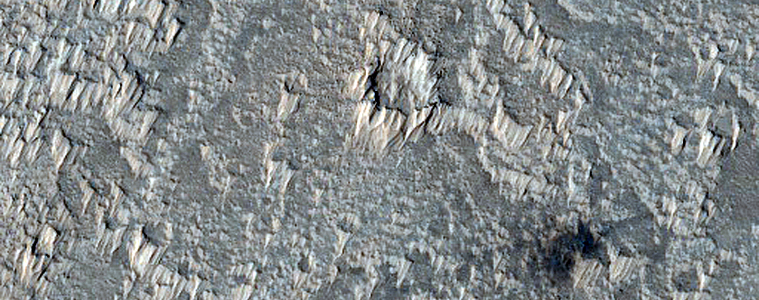 Candidate Recent Impact Site