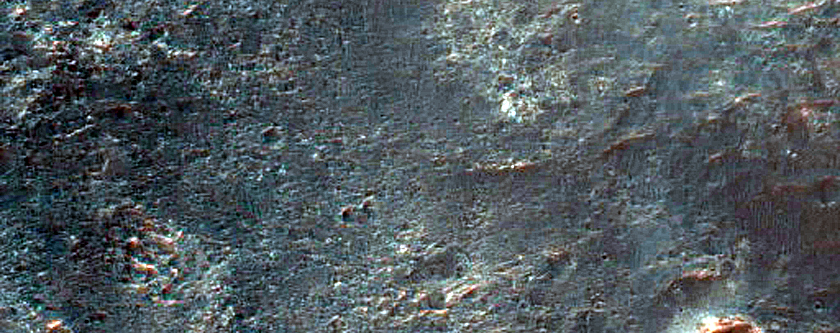 Channels in Hesperia Planum