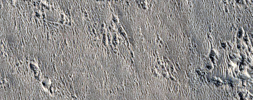 Candidate Recent Impact Site