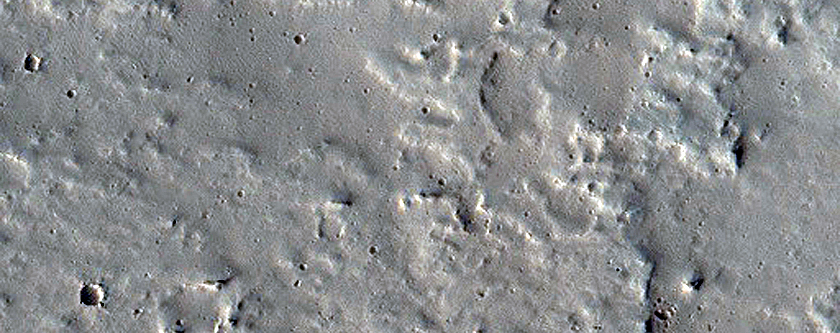 Candidate Recent Impact Site
