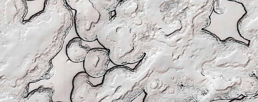 South Polar Residual Cap Site