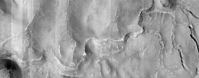 Layers in Valley in Northern Mid-Latitudes