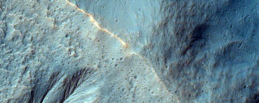 Monitor Gullies in Artik Crater
