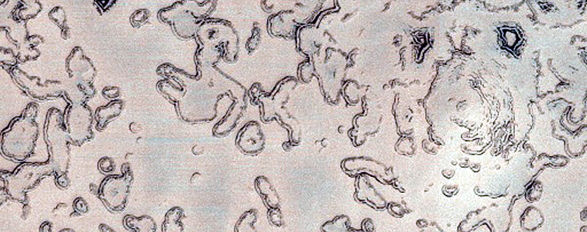 South Polar Residual Cap Site