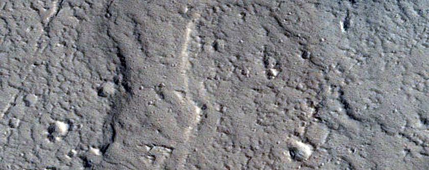 Candidate Recent Impact Site