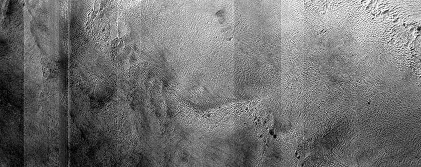 Crater Rim in Southern Hellas Planitia