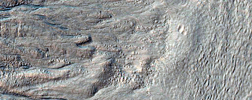 Gullies in Terra Sirenum Crater