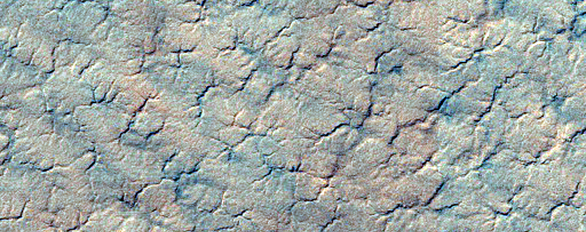 Candidate Recent Impact Site
