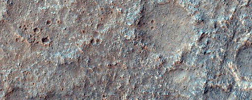 Crater Wall in Terra Cimmeria