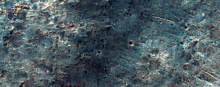 Channels in Hesperia Planum