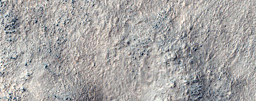 Crater with Steep Slopes