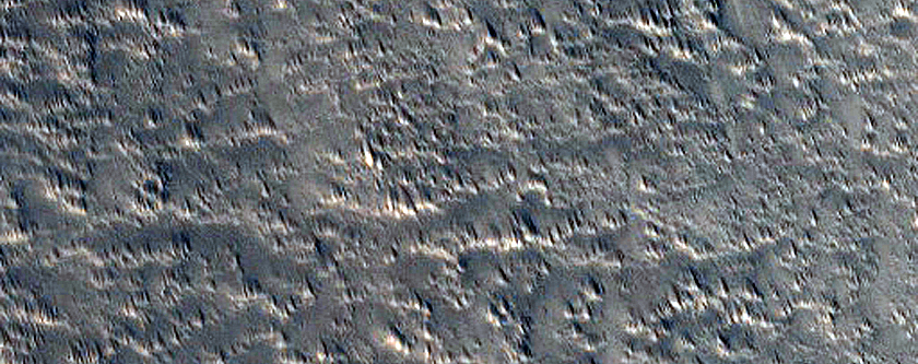 Craters on Northern Plains