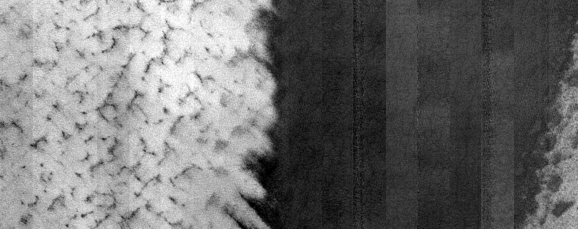 Patchy Polar Ice