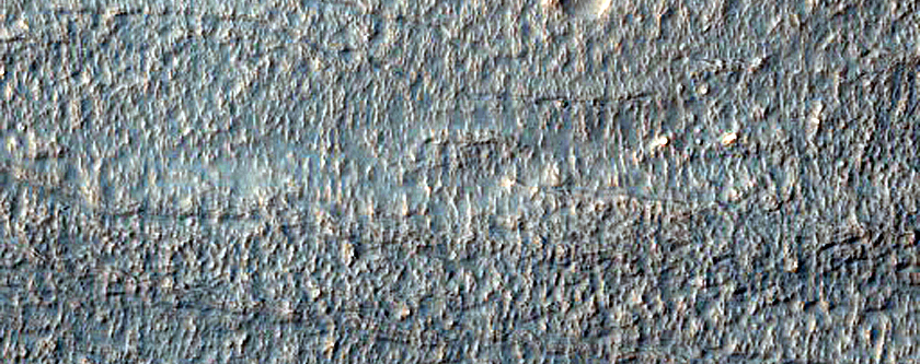 Crater Fill in Noachis Region