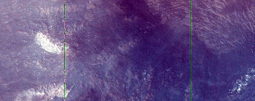 Dune Monitoring in Crater
