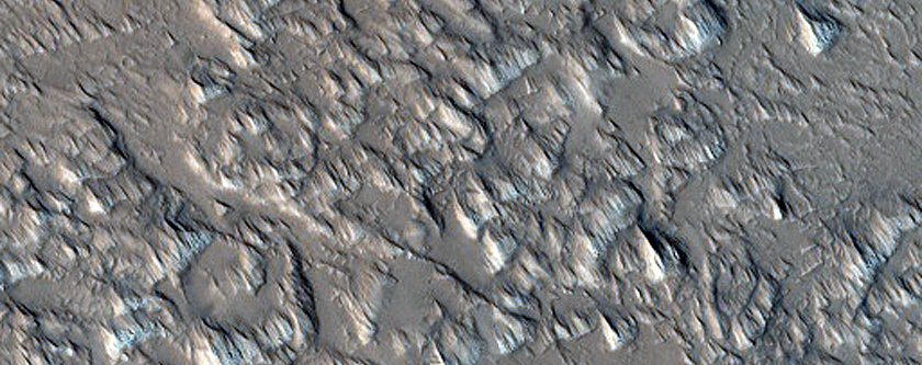 Candidate Recent Impact Site