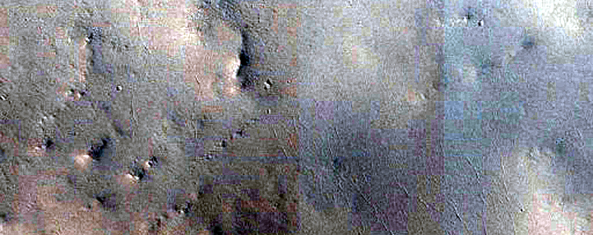 Terrain near Schoner Crater
