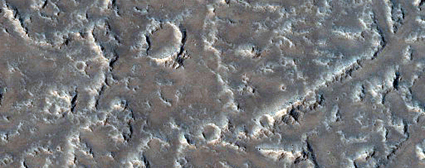 Candidate Recent Impact Site
