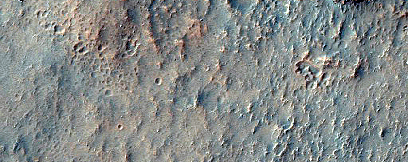 Crater Floor in Terra Sirenum