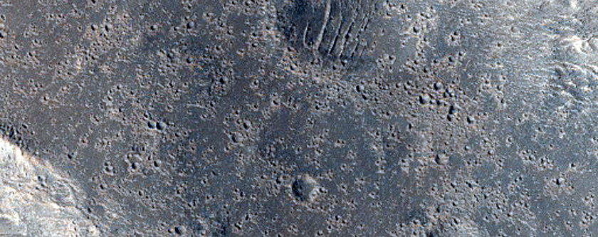 Layers along Wall in Aeolis Mensae