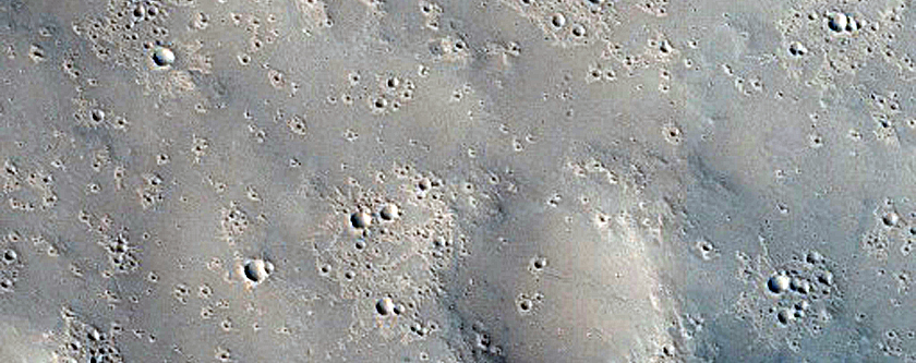 Candidate Recent Impact Site