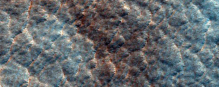 Northern Flank of Alba Mons