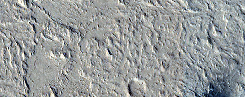 Candidate Recent Impact Site
