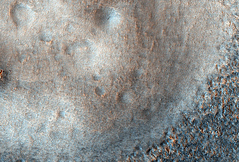Posibles volcanes de lodo en Marte