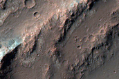 Bench Morphology and Olivine-Rich Terrain in Eos Chasma
