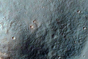 Crater in Hydraotes Chaos
