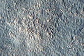 Ice-Rich Terrain near Milankovic Crater